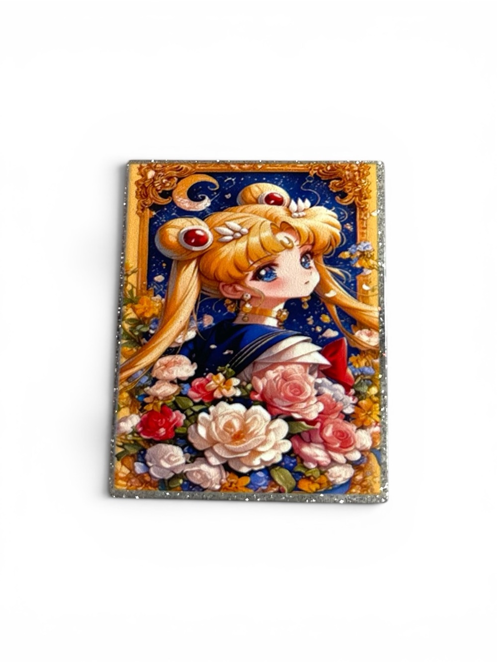 Sailor Girl Floral PopSocket with Mirror—